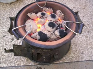 Briquettes burn like charcoal Briquettes burn like charcoal